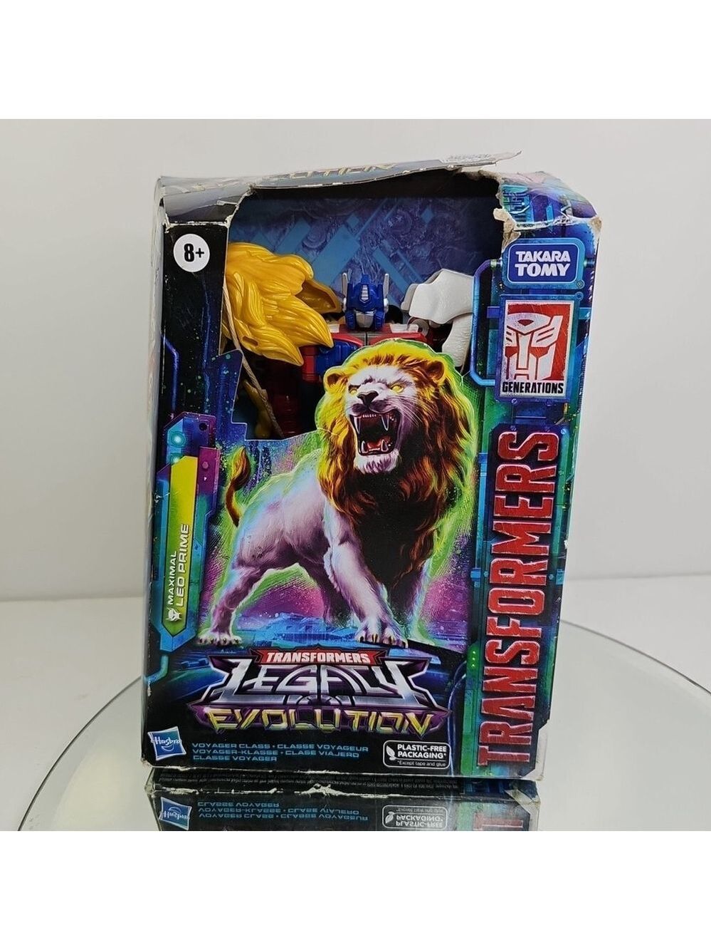 Transformers Legacy: Voyager Class Maximal Leo Prime NEW Damaged Box Sealed